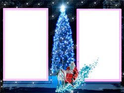 Новогодняя рамочка для photoshop